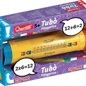 Quercetti Tubo Educational Toy for Learning Multiplication and Division Tables