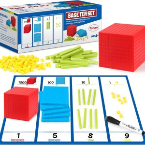 131 PCS Base Ten Blocks for Math