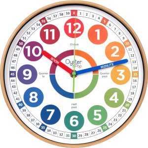 Oyster&Pop Learning Clock for Kids