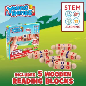 Creative Kids Wooden Reading Blocks