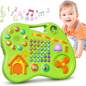 9-in-1 Bilingual Learning Toys for Toddlers 1-3, Montessori Educational