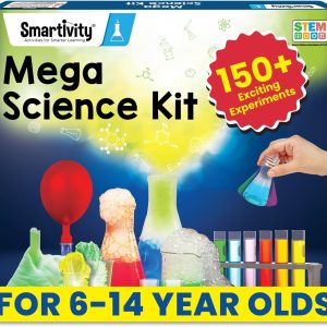 Smartivity Mega Science Kit 150+ Science Experiment Kit for for Kids 6 to 14 Years Old
