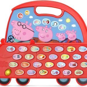 VTech Peppa Pig Learn and Go Alphabet Car, Red
