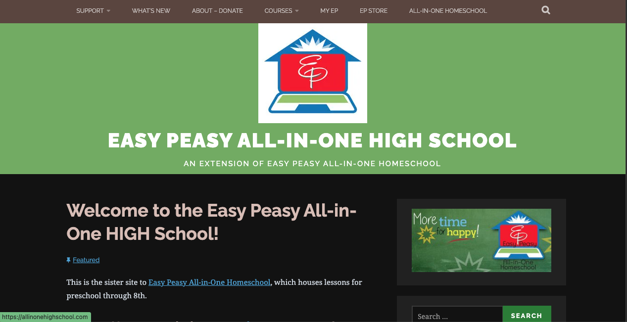 Easy Peasy All-in-One High School 